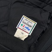 CASTELBAJAC +2 NATURE カステルバジャック ナチュール 刺繍入り ツータック スラックスパンツ サイズ 78 /ブラック/日本製
