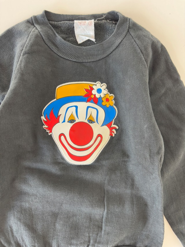 【2-3T相当・vintage】ピエロスウェット