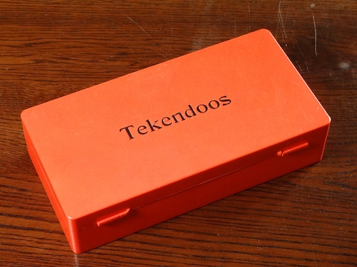 【Vintage】オランダ ツールボックス ペンケースなどに お絵描きボックス"Tekendoos" /r028