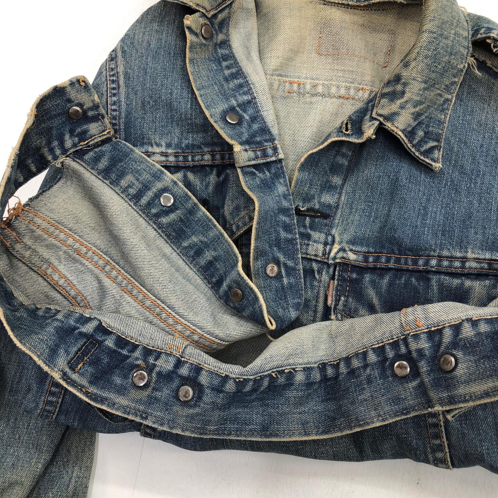 LEVI'S リーバイス 60年代 USA製 70505 4th BIG E 不均等V おそらく