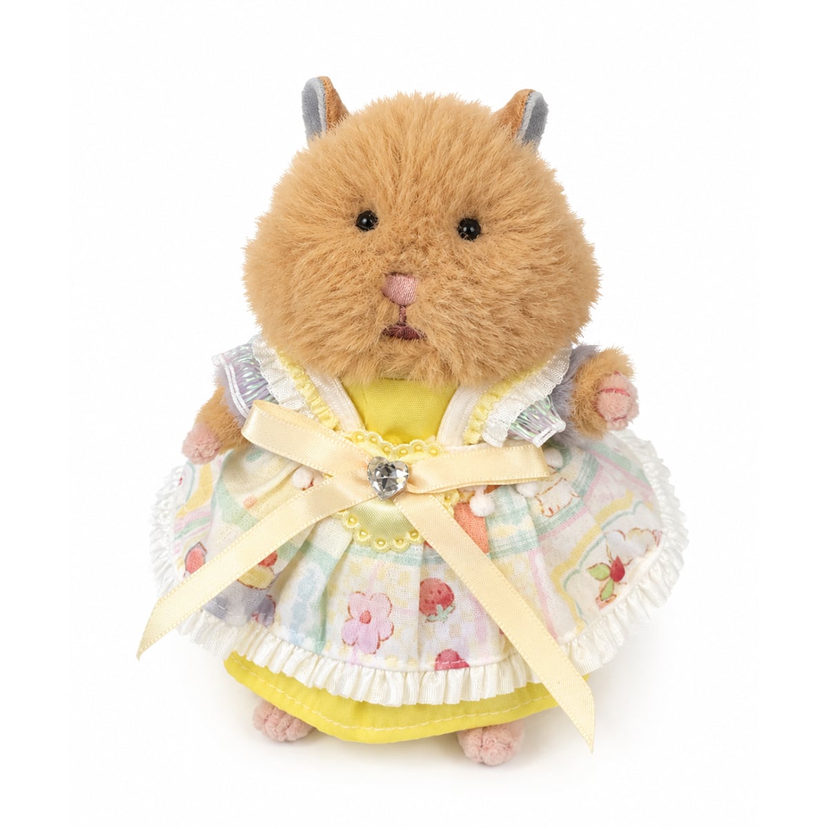 犬用ドレス イエロー レース リボン新品未使用 推し活アイテム 撮影用アイテム 10cm 15cm ワンピース ドレス イエロー