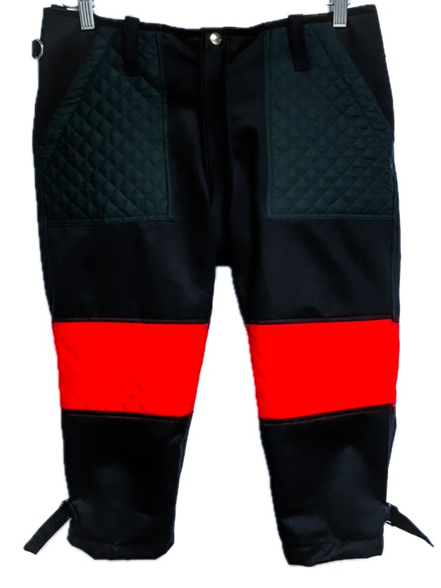 UNFINISHEDハーフボンテージパンツ　キルト切り替え2301