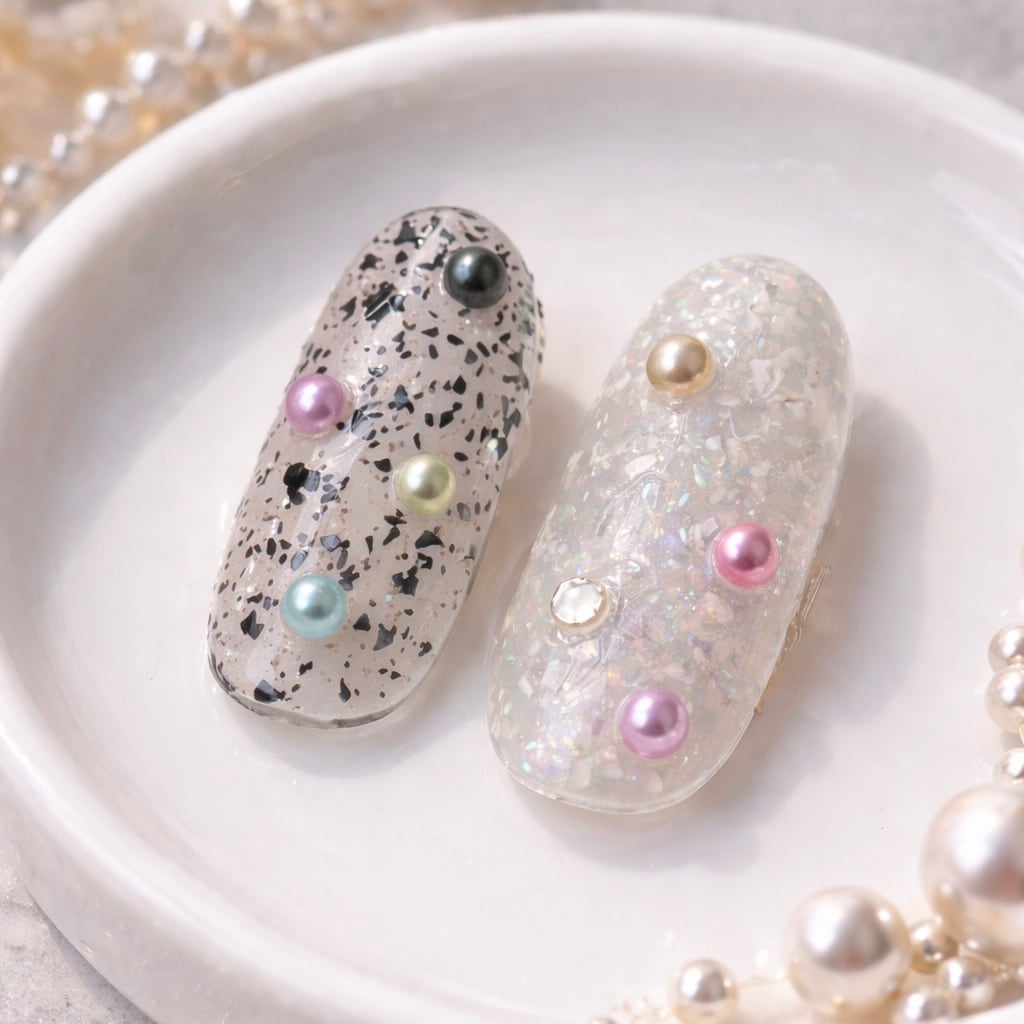 パール | Nail Shop Nail smile|ネイルスマイル