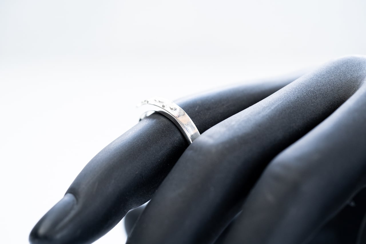R-085 Mebiusu pattern ring | WAKAN SILVER SMITH online store