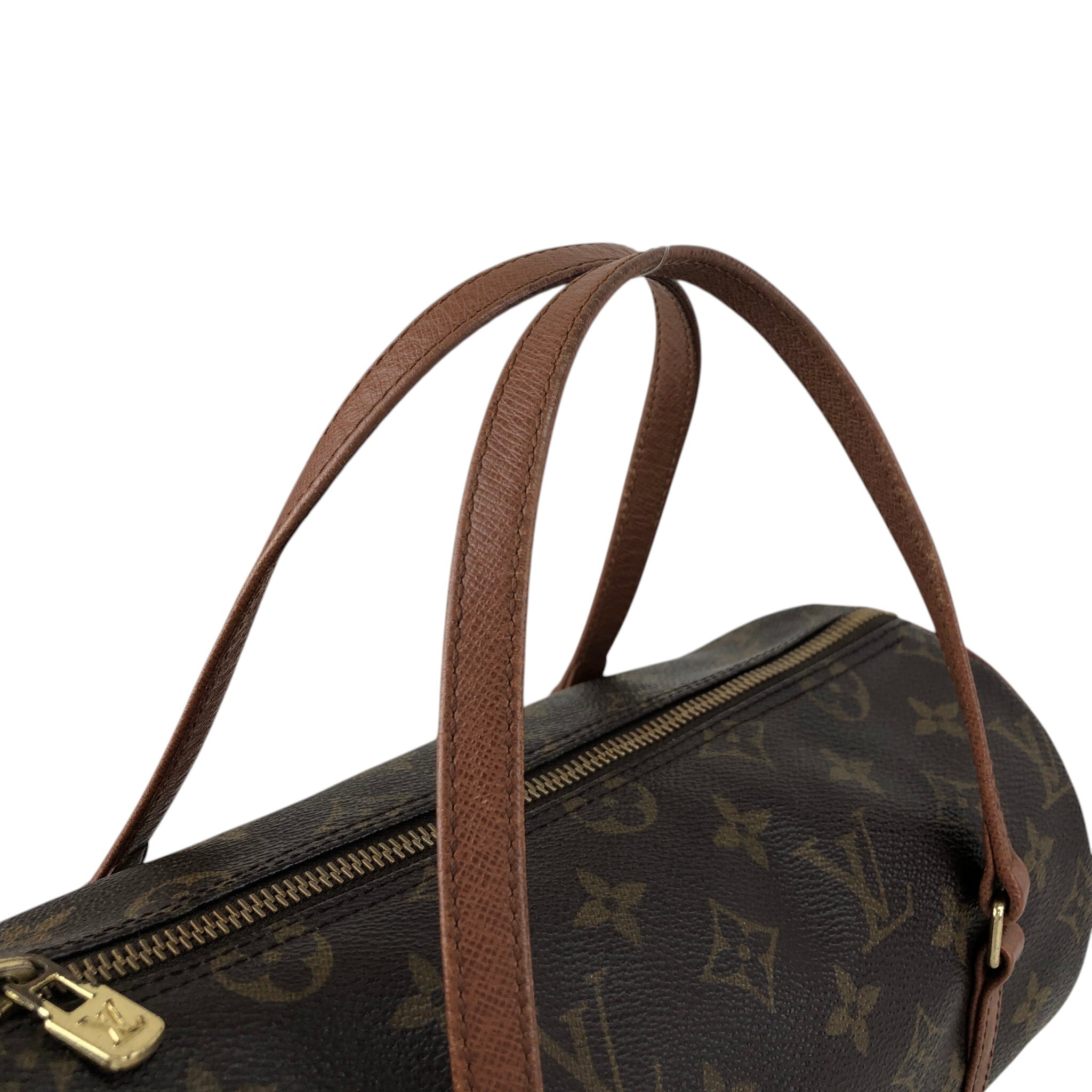 LOUIS VUITTON ルイヴィトン パピヨン モノグラム 26 ポーチ付 ルイ