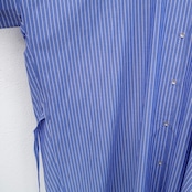 SIWALY  Wide Shirt One-piece stripeblue