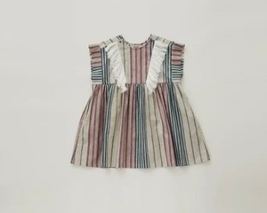 Multi stripe Dress / eLfin Folk