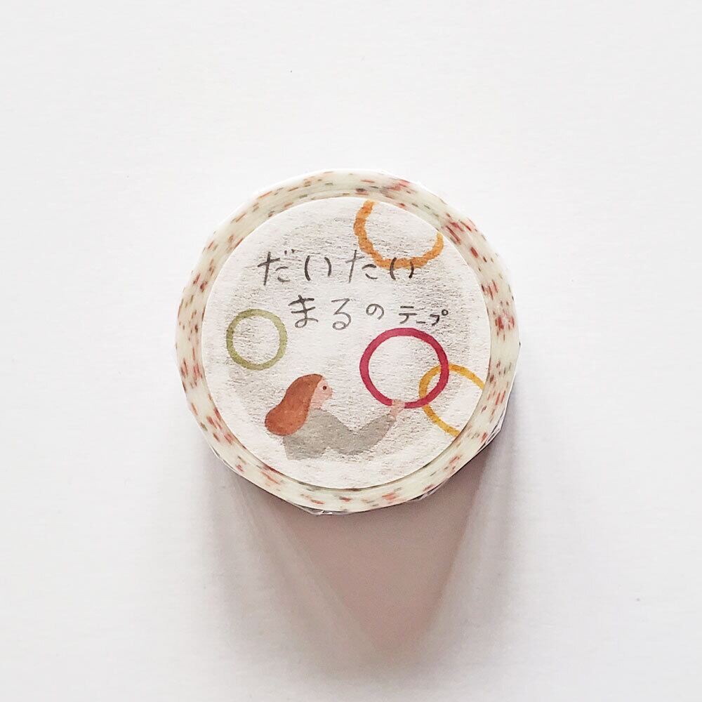 ネクタイ マスキングテープ だいたいまる | 文具雑貨 RAIN DROPS BASE店