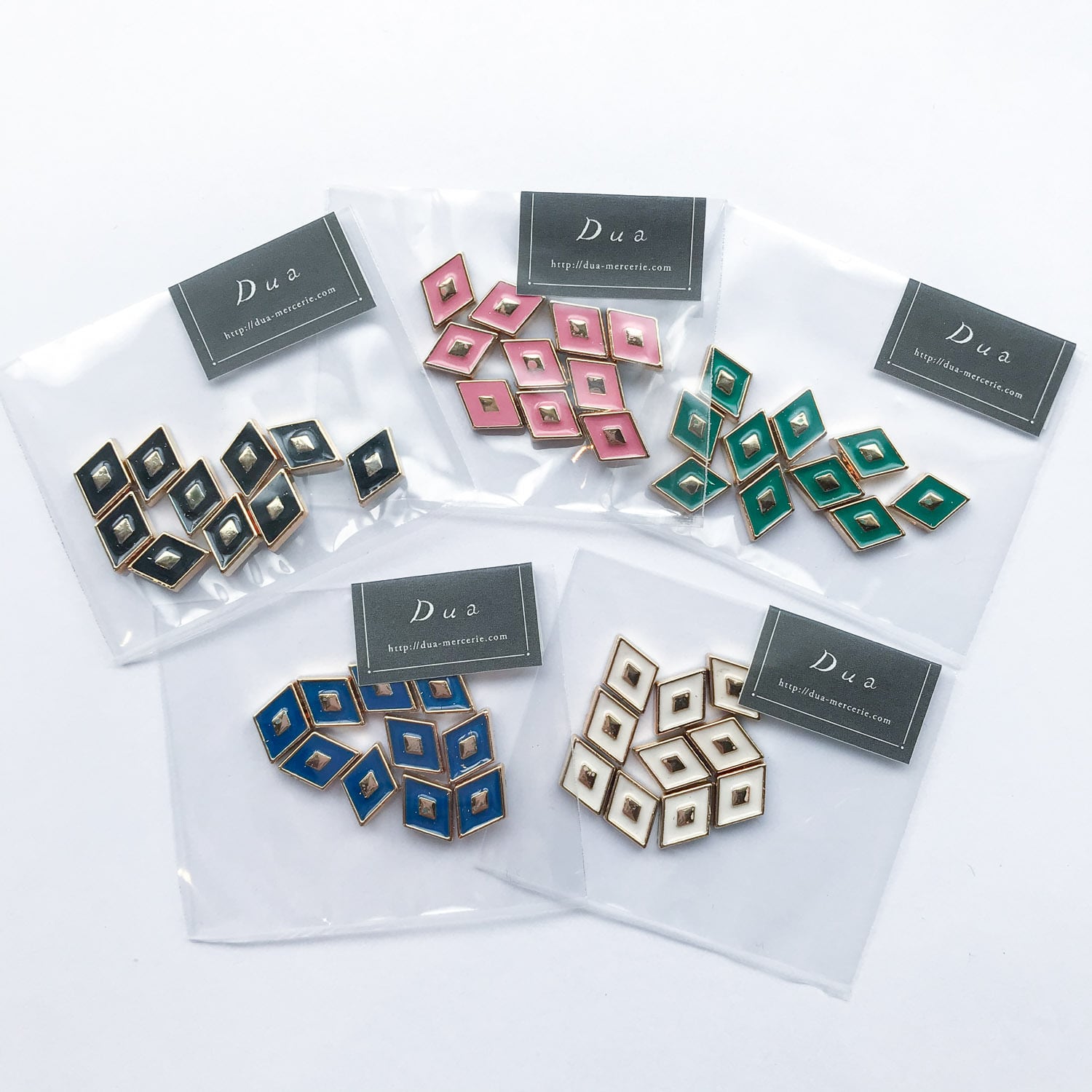 再入荷〉ダイヤ型カボションパック（10p） | Dua-アクセサリーパーツ