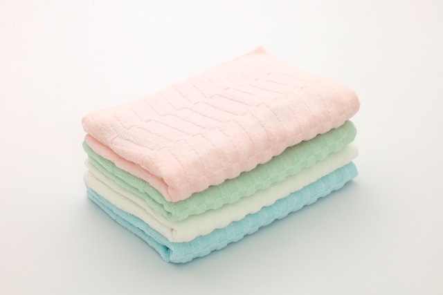 コスモカラー　ロングフェイスタオル／Cosmo color long face towel