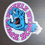 【ST-76】Santa Cruz Skateboards サンタクルーズ スケートボード ステッカー Screaming Hand Scream