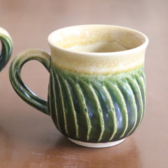 瀬戸赤津焼 拝戸窯稲山 マグカップ SetoAkazu-yaki Mug #459 | 和食器