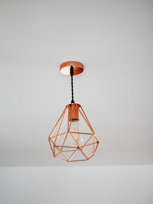 CAGE COPPER LIGHT