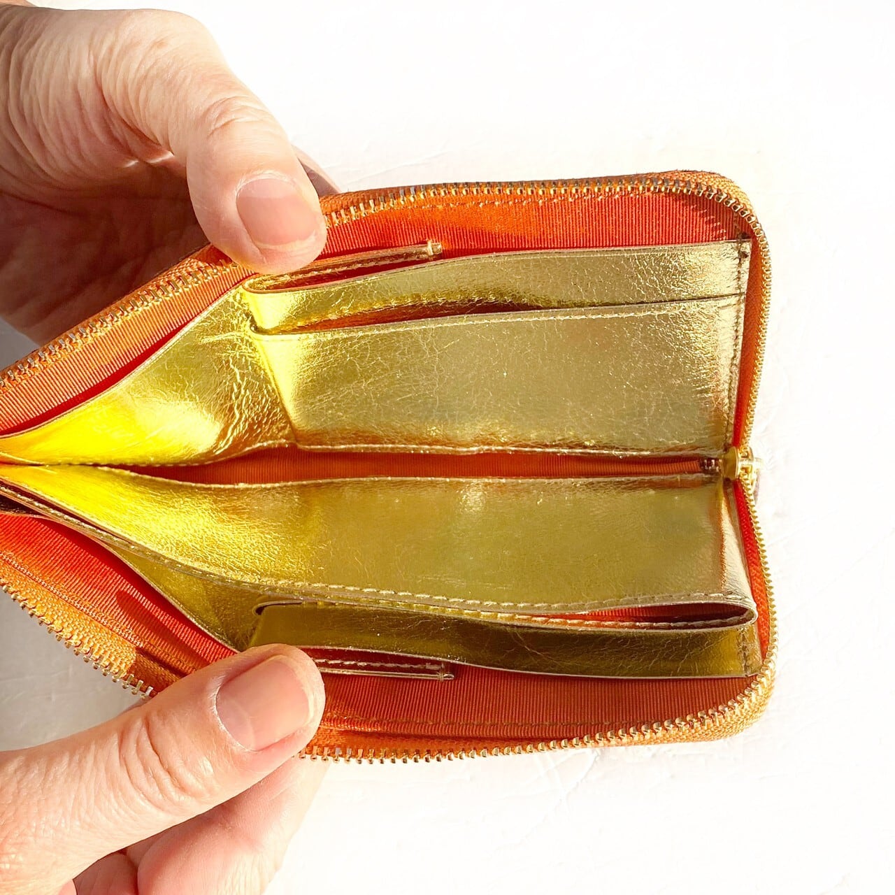 SRK01SP】 1万円札が折らずに入る最少サイズの長財布「L字束入