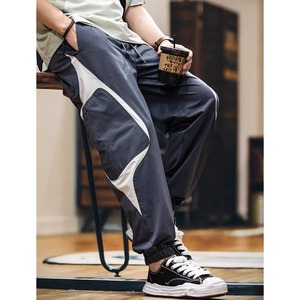 Colorblock utility jogger pants 0957