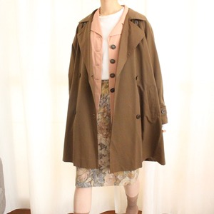 〈mayukoさん専用〉スプリングコート Pコート ブラウン【1064】