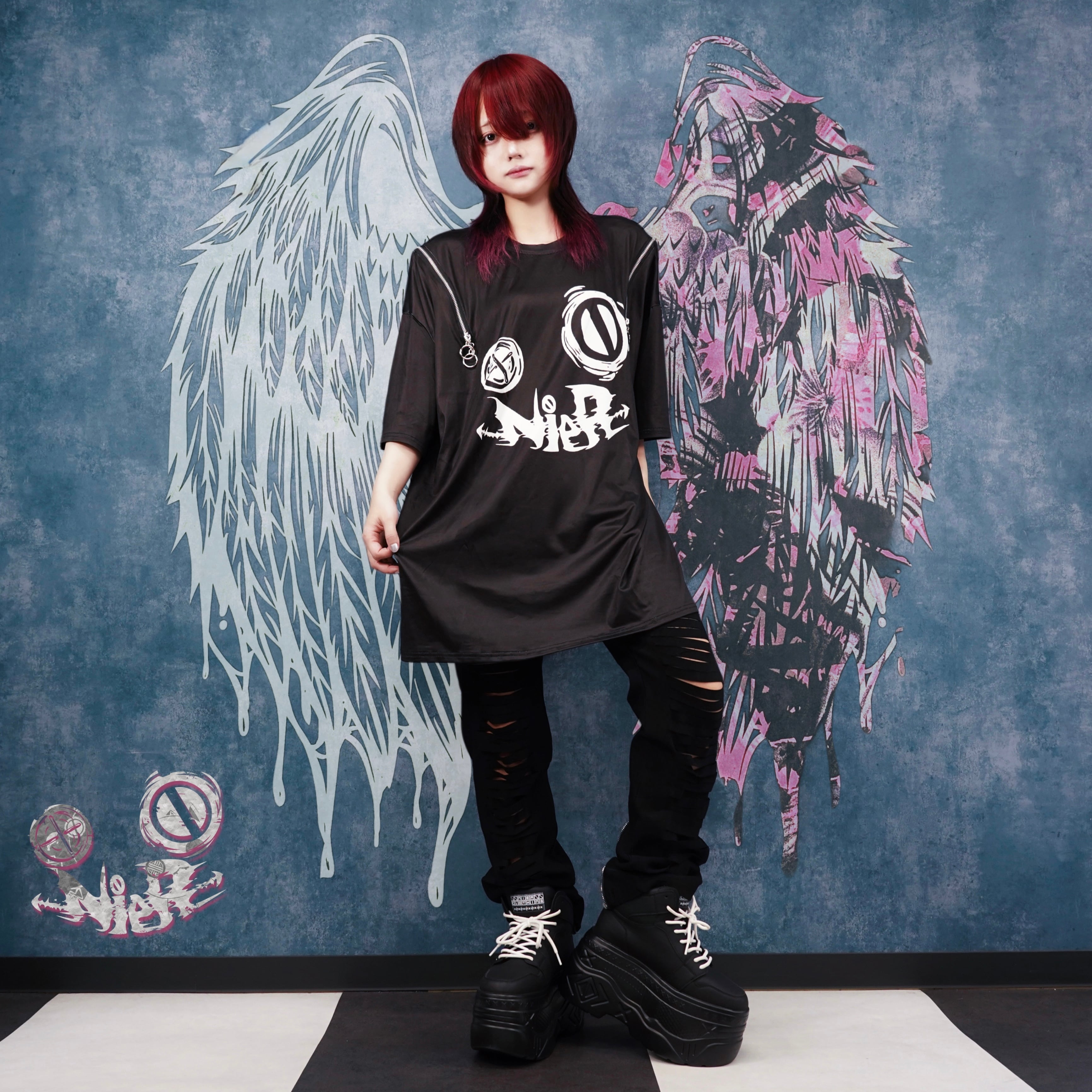 2WING 2ZIP BLACK CUTSEW | NIER CLOTHING