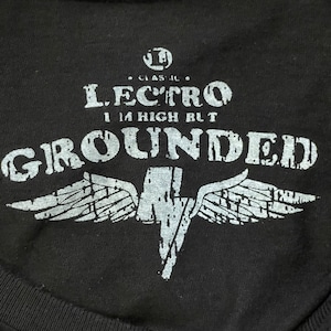 【LECTROGROUNDED】キースリチャーズ バンドTシャツ Keith Richards プリント ストーンズ Lサイズ US古着