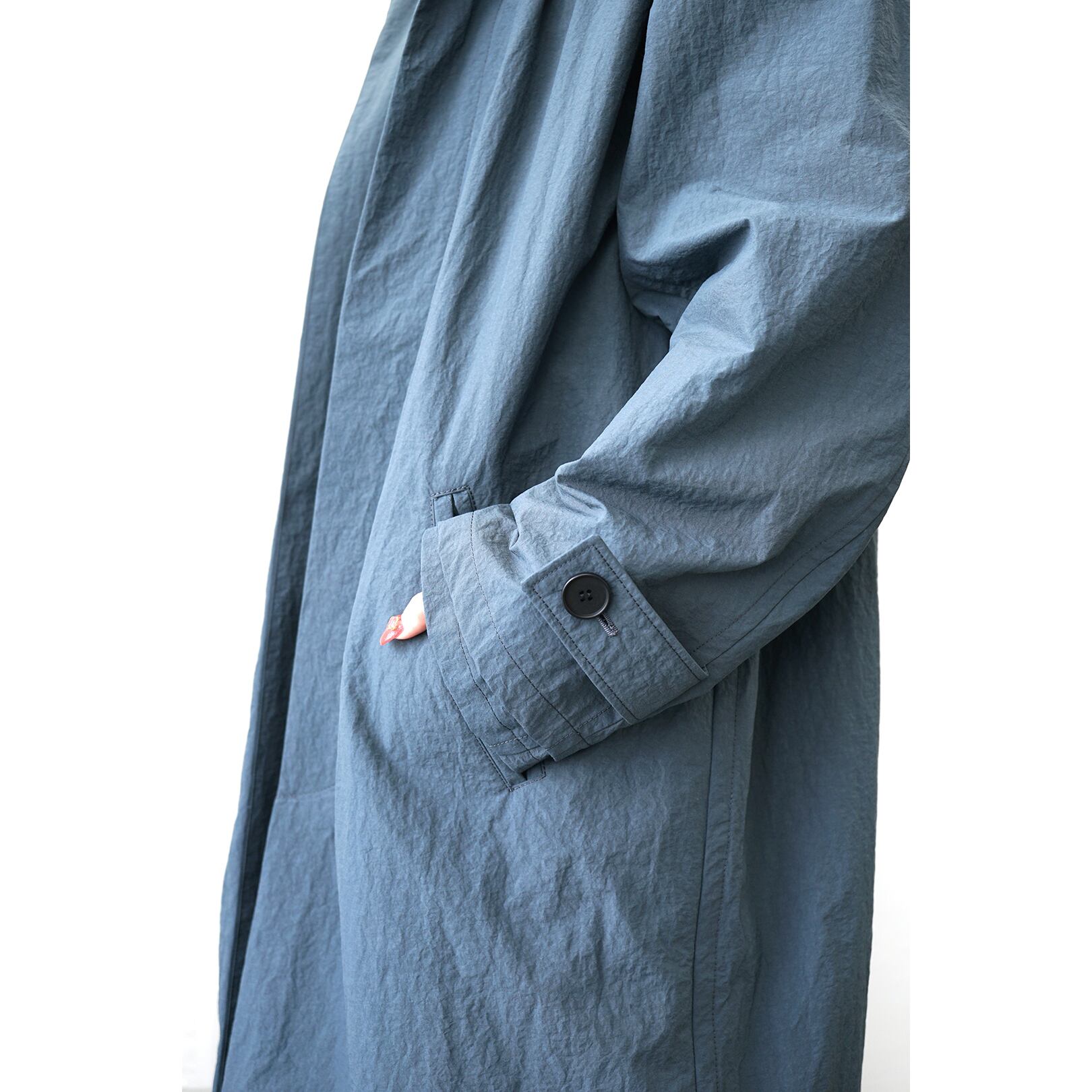 Blanc YM] (ブランワイエム) BL-22A-CNC Convertible Nylon Coat