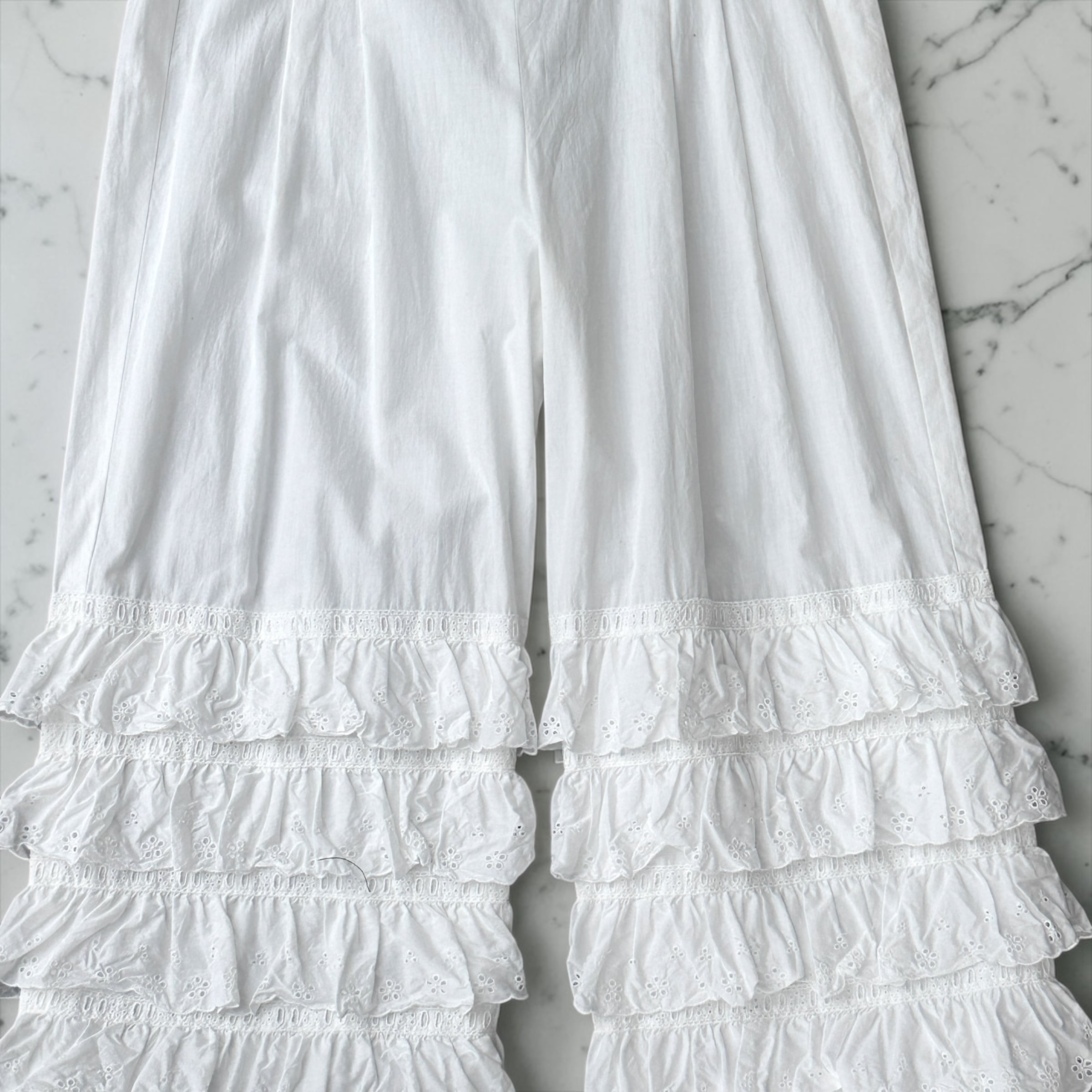 FUMIKA_UCHIDA  [LAWN TIERED PANTS]