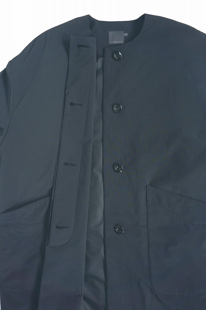 Nylon Filling No Collar Coat