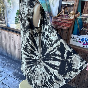 タイダイロングジレ