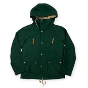 3WAY FREAK'S STORE フリークスストア 65/35 クロス マウンテンパーカー ボアライナー フリースベスト L /メンズ/グリーン/持ち手牛革