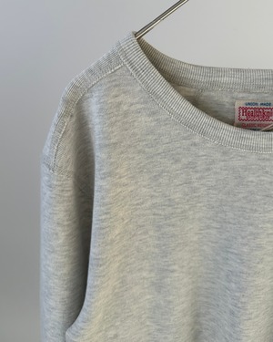 -Health Knit- Vintage Tubular-Knit Fraise Crew Neck L/S