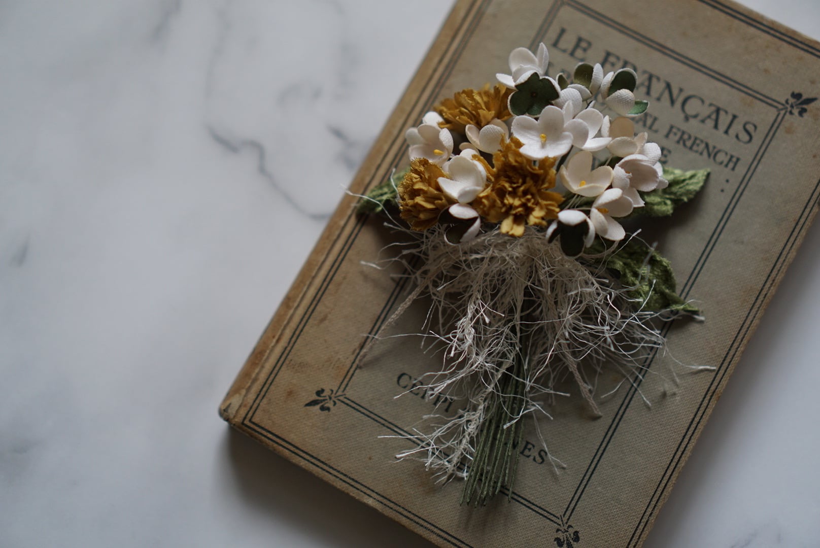 小花ブーケ コサージュ