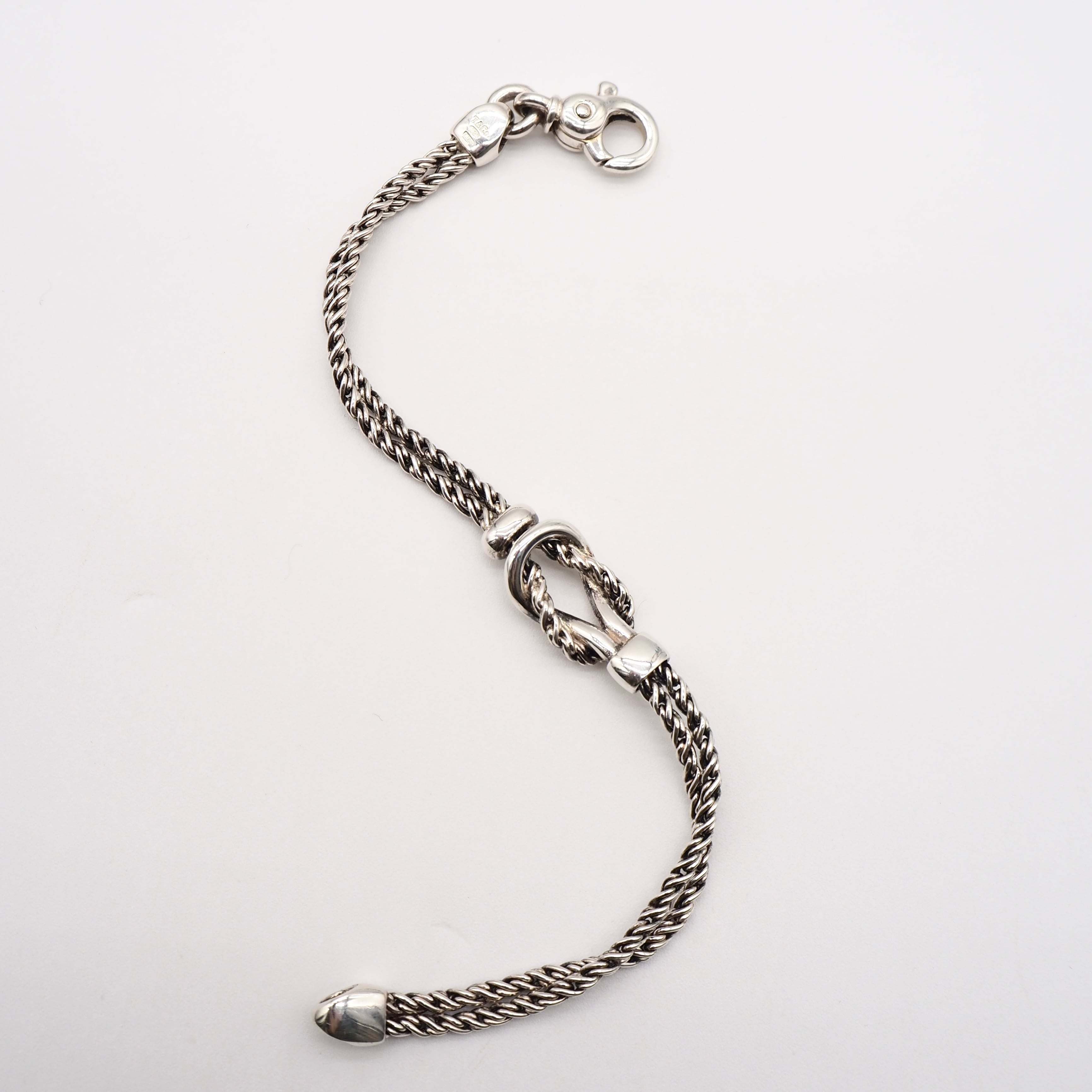 Tiffany&Co. ダブルロープ ブレスレット シルバー925 ティファニー