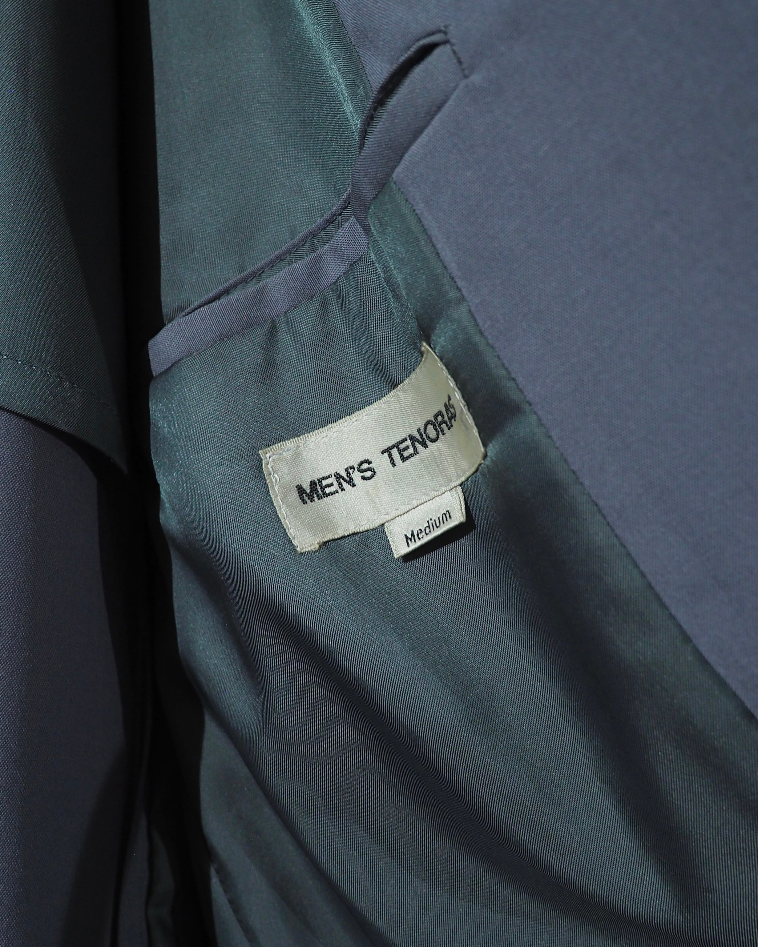 1980 ‐ 90s " MEN'S TENORAS ‐ Pure Wool " Vintage Double Breasted Tailored Jacket