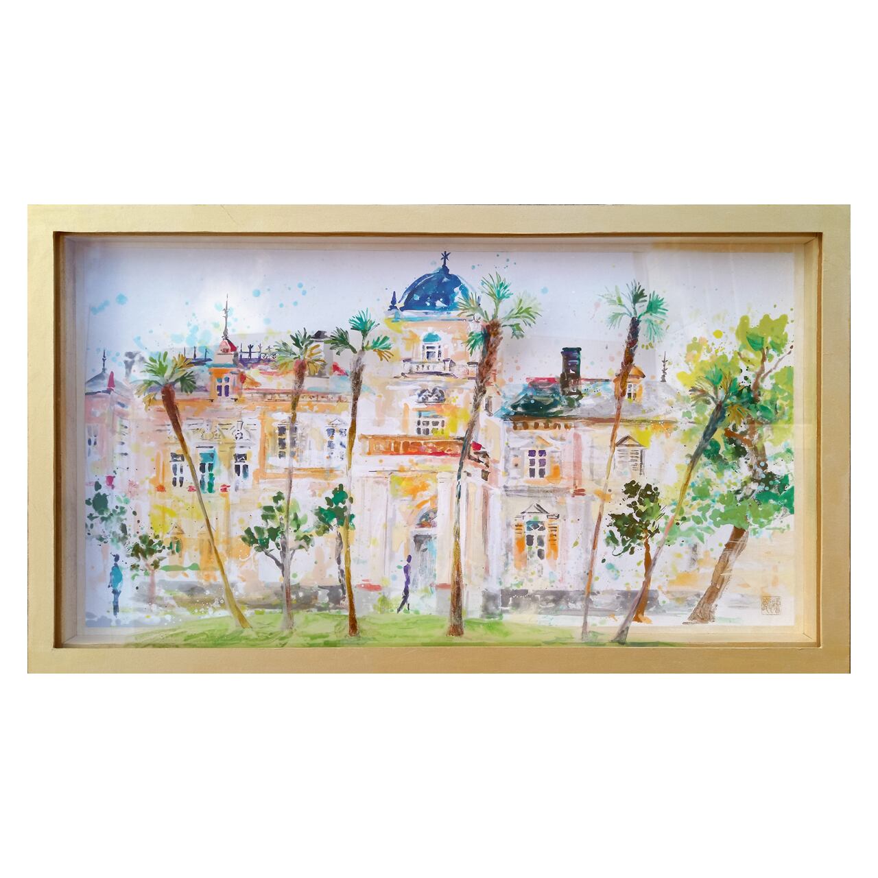 日本画 「椿」 | Kenro Art