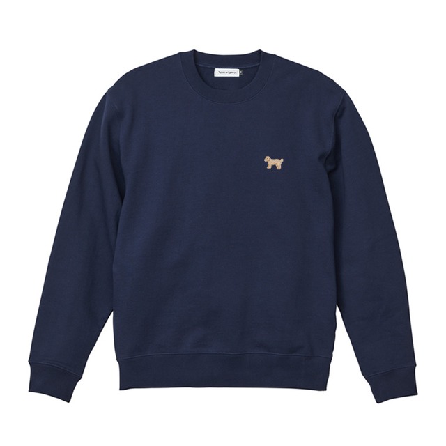 sweat Indigo：sideways logo