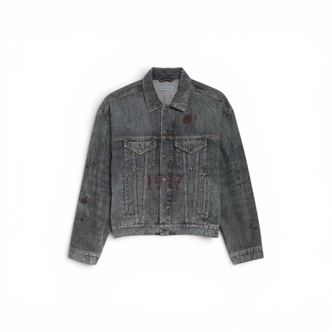【BALENCIAGA】Tattoo Boxy Jacket - 1