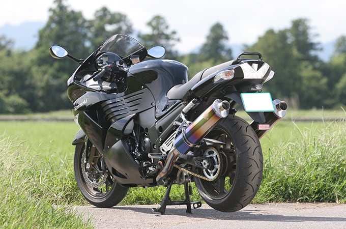 アールズギア｜ワイバン ツイン チタン｜ZZR1400 ZX-14R 06-07