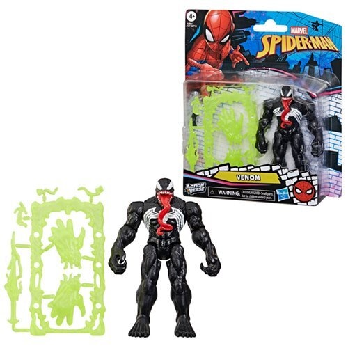 【7月下旬入荷予定】マーベル スパイダーマン アクションバース ヴェノム 4.5インチ アクションフィギュア 未開封