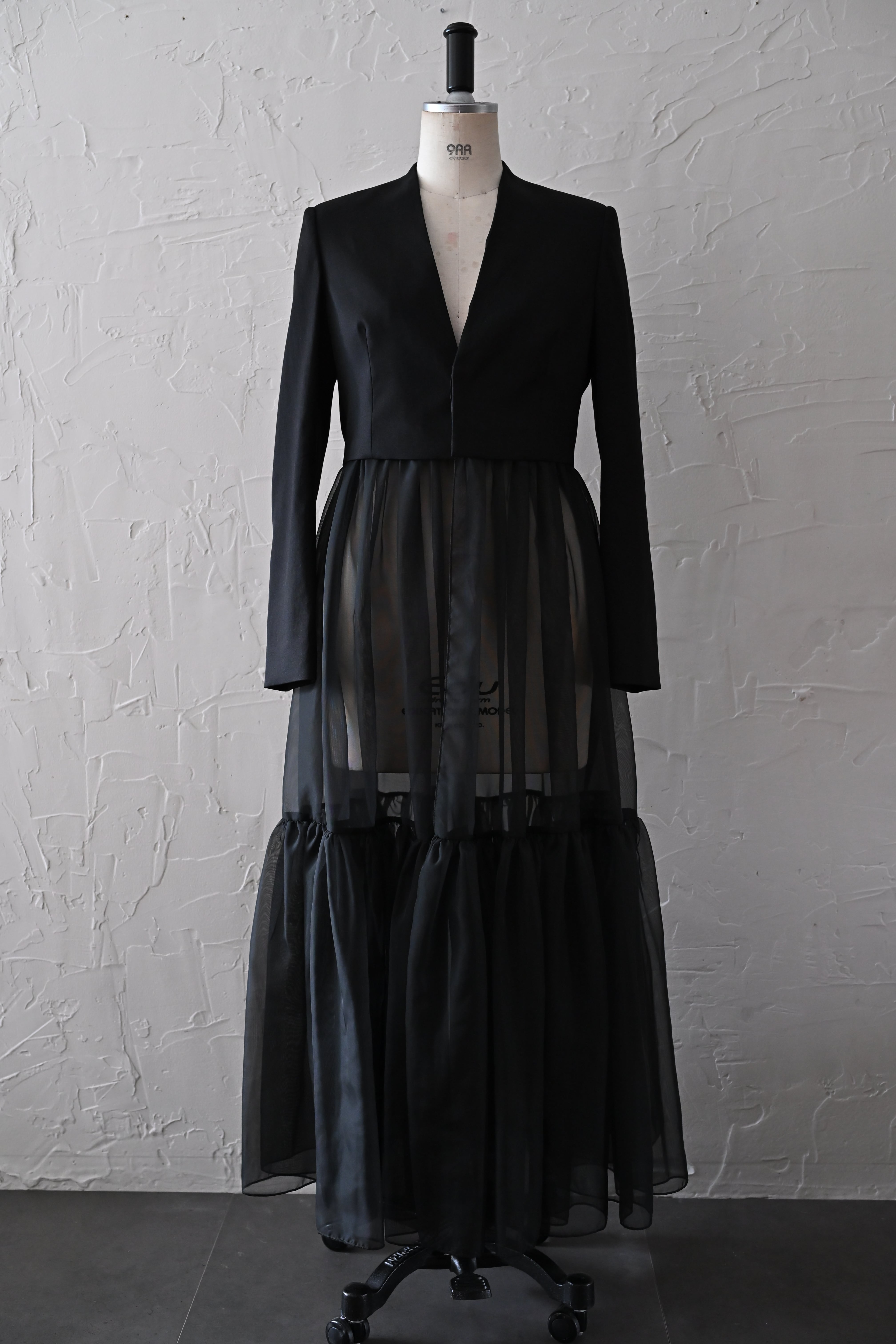 JACKET DRESS / BLACK（ジャケットドレス/ブラック） | MASAHIRO OKUNO