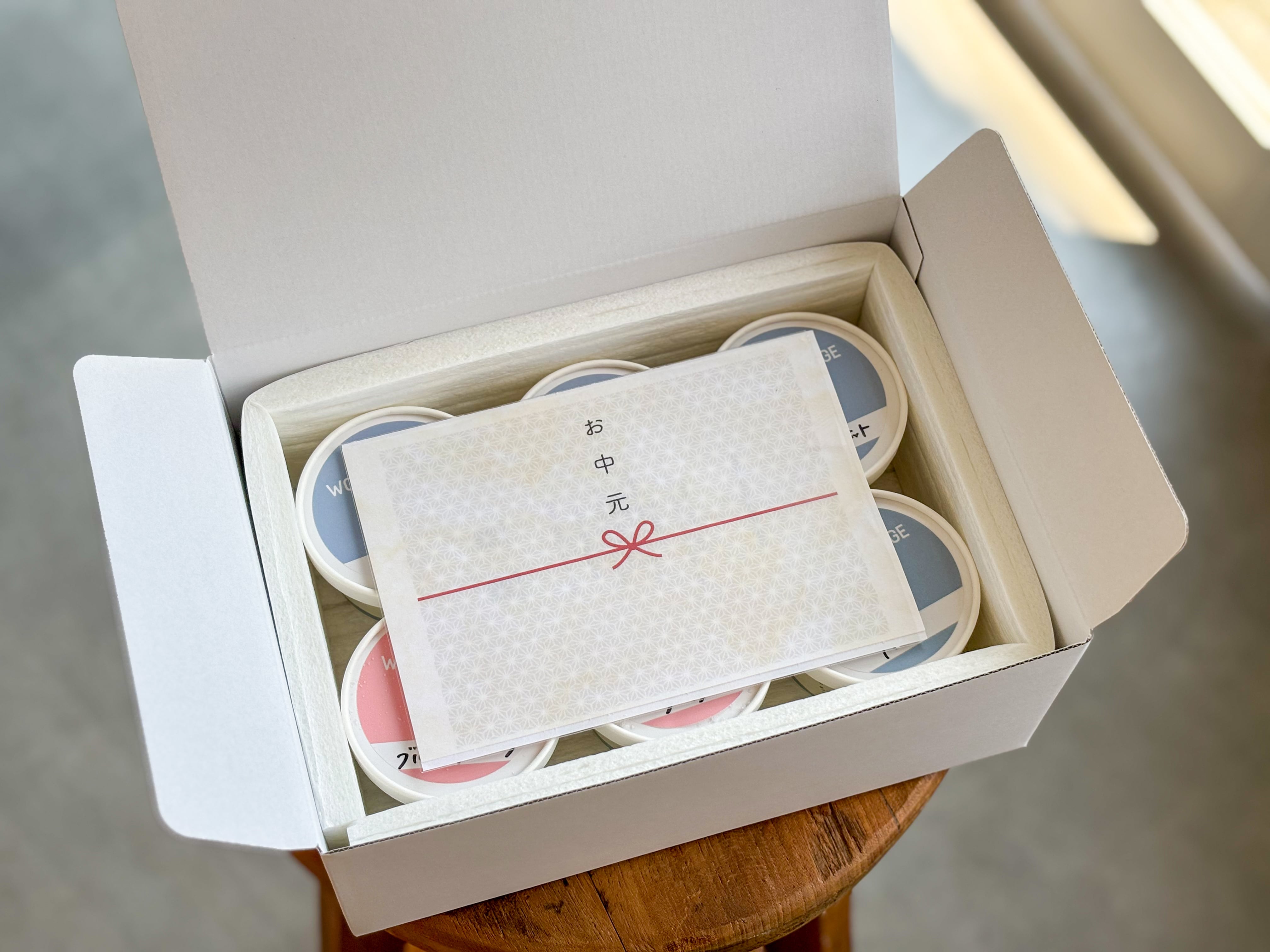 お中元や贈り物におすすめ! woodvillgeの定番 box!