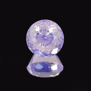 ソ付 ラベンダーアメジスト 14.966ct ルース 特殊カット