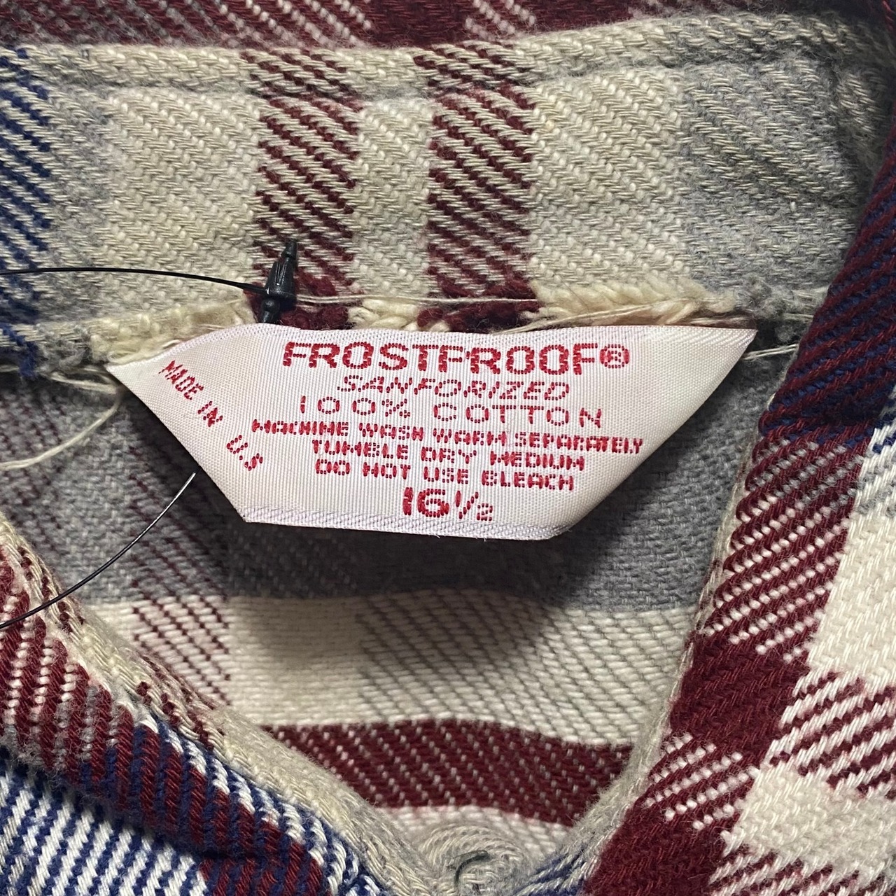 vintage 1970’s heavy flannel shirt