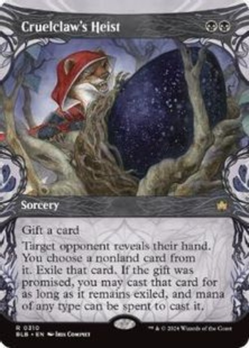 MTG《残虐爪の強奪/Cruelclaw's Heist(BLB)》英語 ショーケース の商品画像