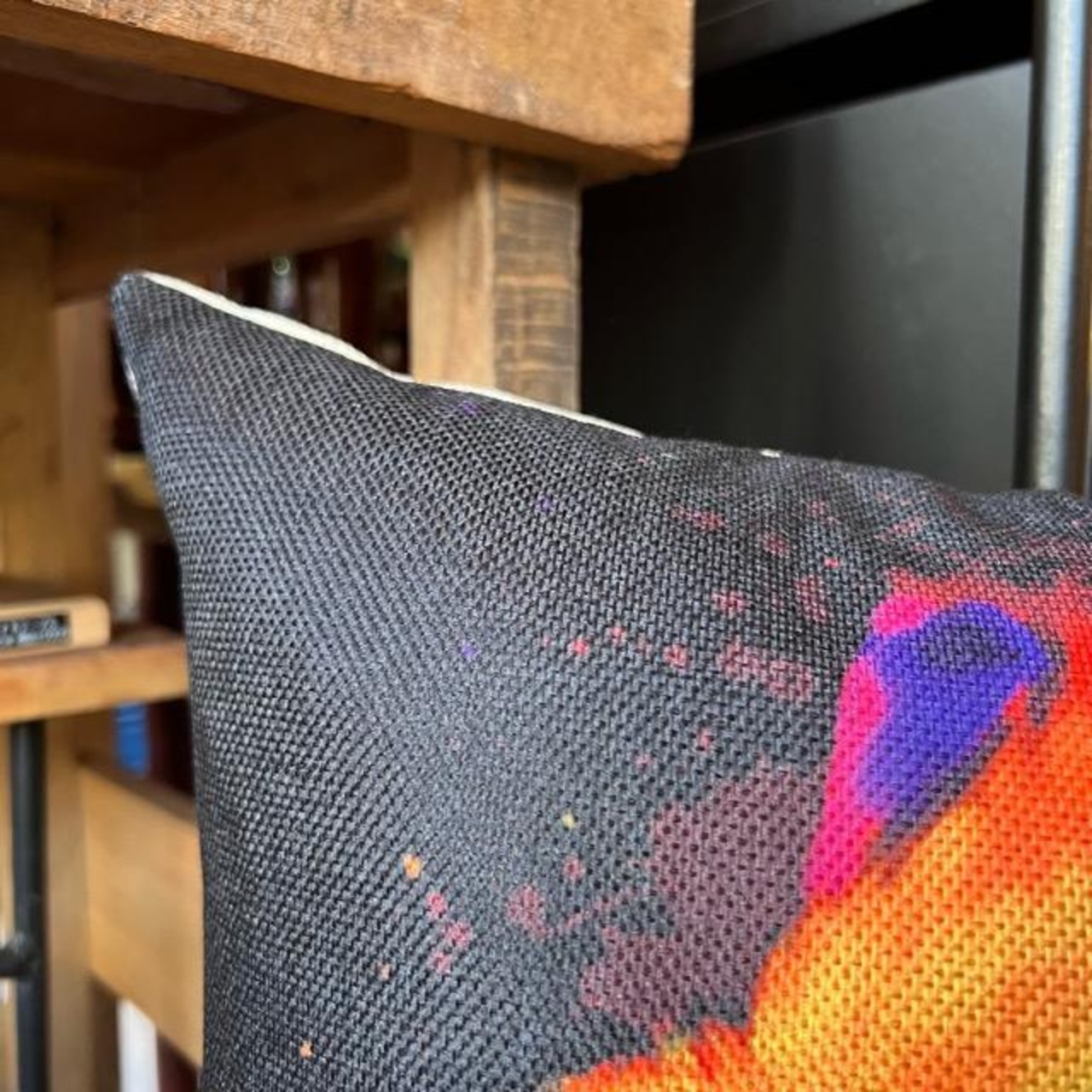TOPANGA Homefurnishing ドッグアートクッションカバー　45×45cm　ボクサー　インテリア　絵画　アート　犬　ドッグ