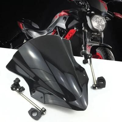 ヤマハ オートバイ 風防 調整可能 ブラケット スクリーン MT125 FZ FZ1