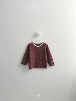 【予約/特典】atomeme / Arden Stripe T