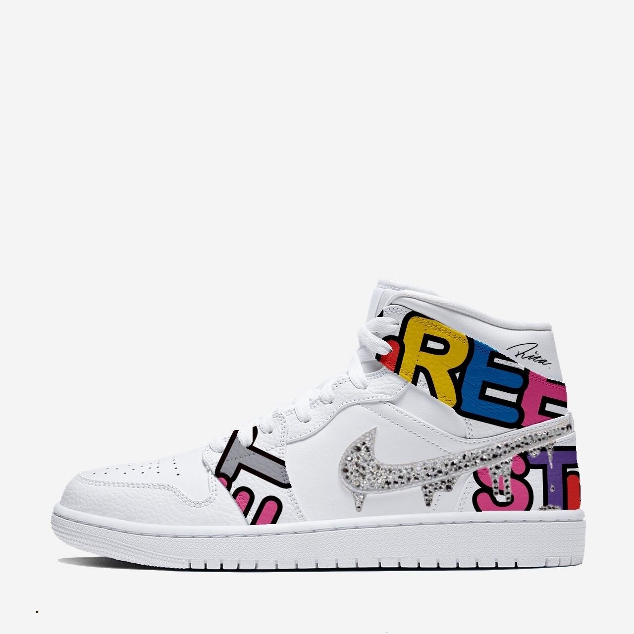 Aj1 Mid Scramble Drop Stone Stureet公式サイト カスタムスニーカー