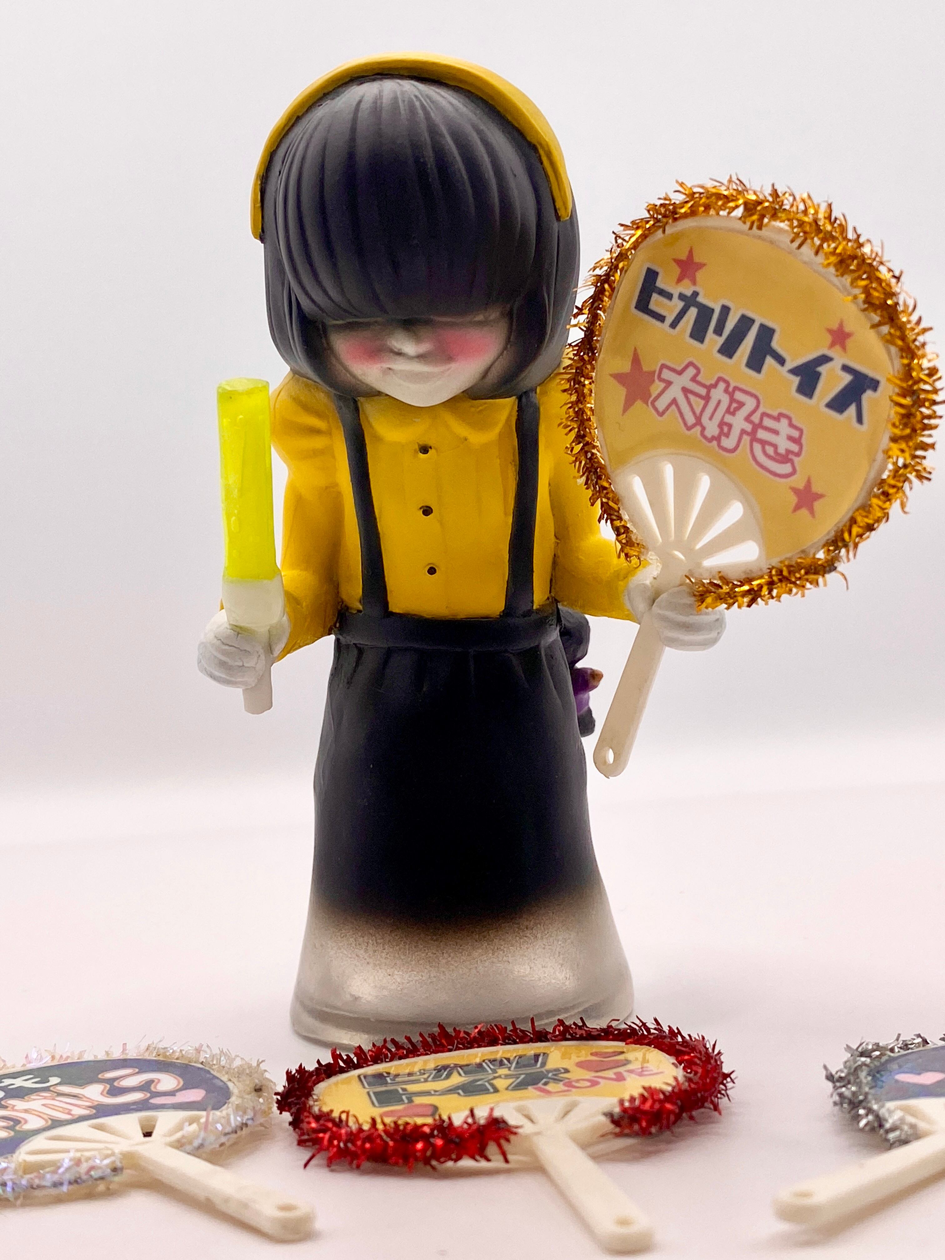 手作り一点物 怖くてカワイイ人形 （ヒカリトイズ×ノラズヤ 「ガチ恋 