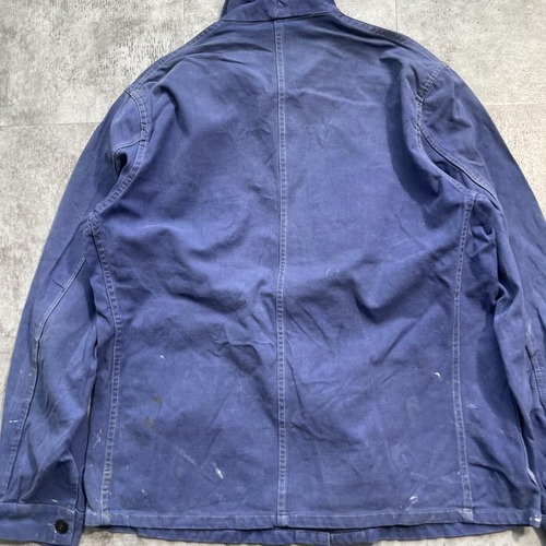 50-60s La CHOUETTE 刺繍タグ フレンチワークジャケット 詳細写真17