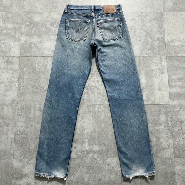 W29 L32】00's US.Levis 501 リーバイス サンベニート工場(553) ボタン