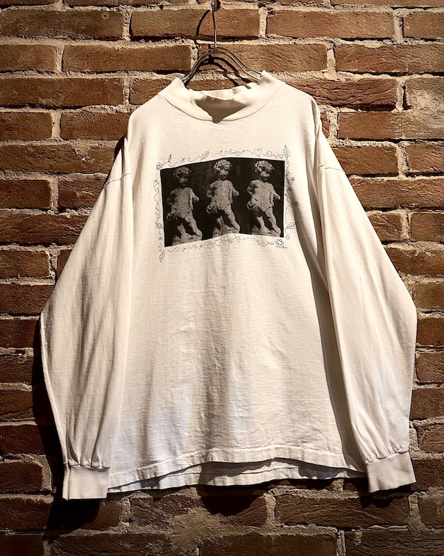 【Caka act3】90’s Art Photo Graphic Vintage Loose T-Shirt