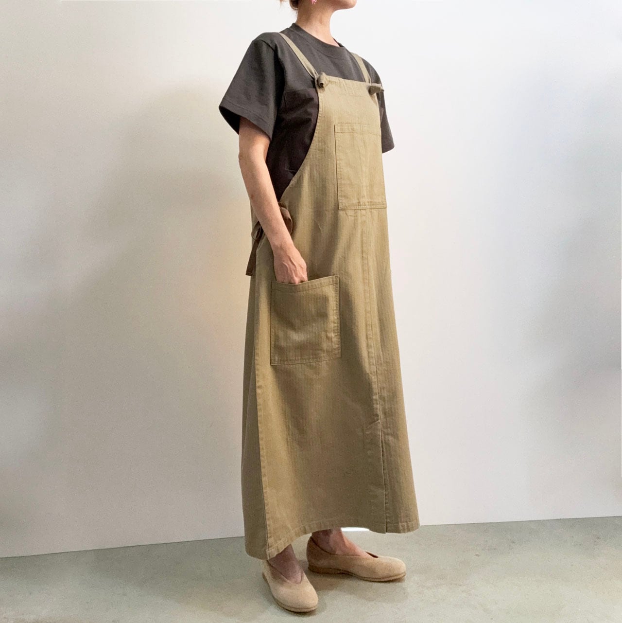 NAPRON ナプロン UTILITY APRON SKIRT NP-SK05-25A エプロンスカート